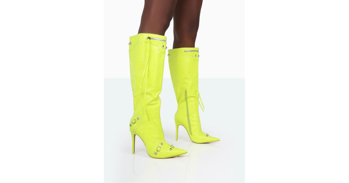 Public desire online croc boots