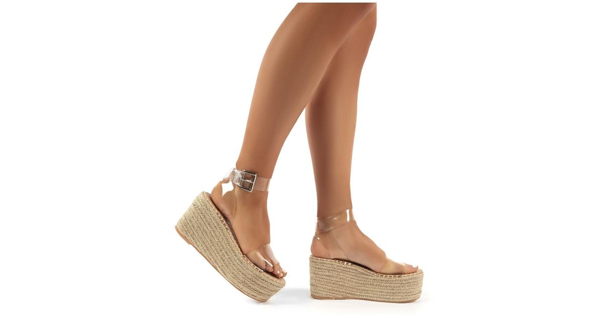 perspex espadrilles