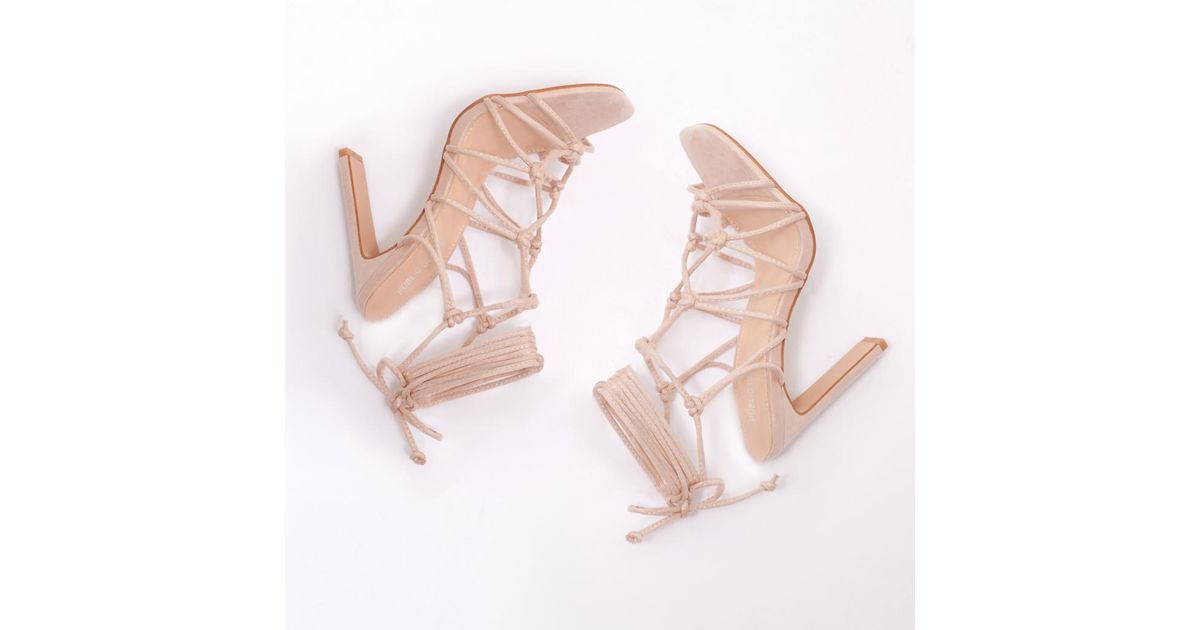 nude flat heels