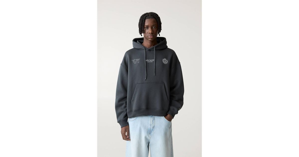 Pull&Bear Arcane Hoodie in Blue for Men Lyst UK