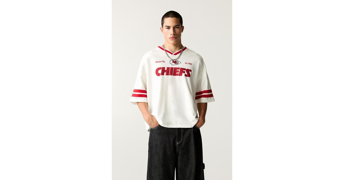 ★日本未入荷*PULL&BEAR*新作*NFL Kansas City Chiefs Tシャツ★ NFL Kansas City Chiefs T-shirt - pull&bear