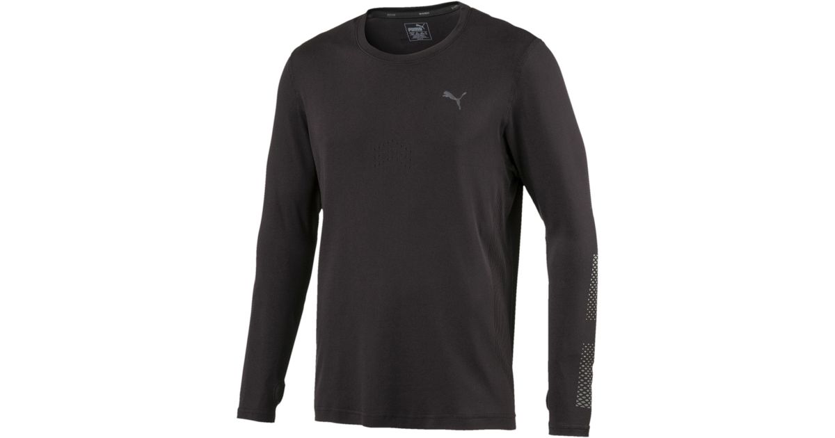puma evo knit night cat long sleeve puma evo knit night cat long sleeve