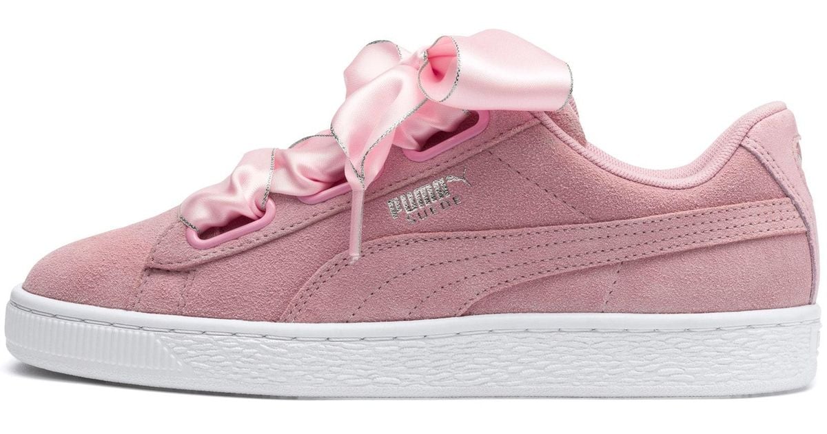 PUMA Suede Heart Galaxy Women's Sneakers in Pink - Lyst