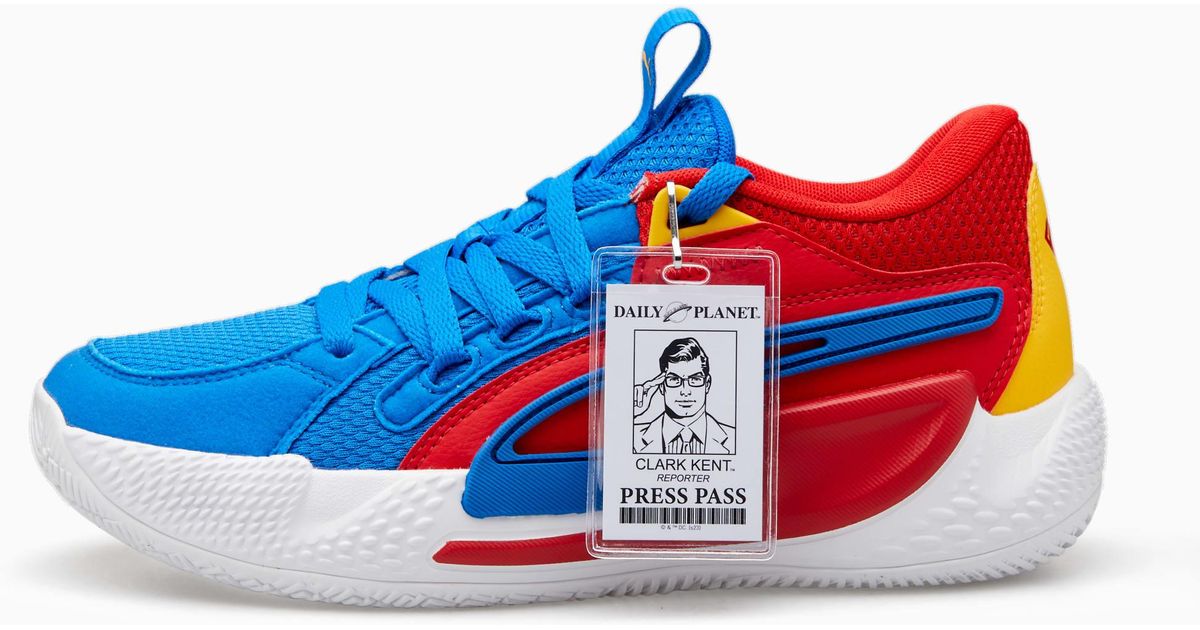 PUMA Court Rider Superman 85th Basketballschuhe in Blau Lyst DE
