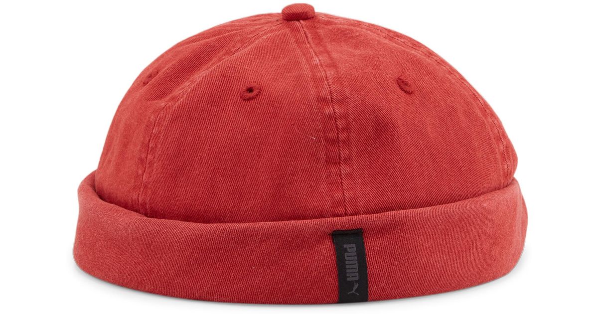 PUMA Docker Hat in Red for Men | Lyst