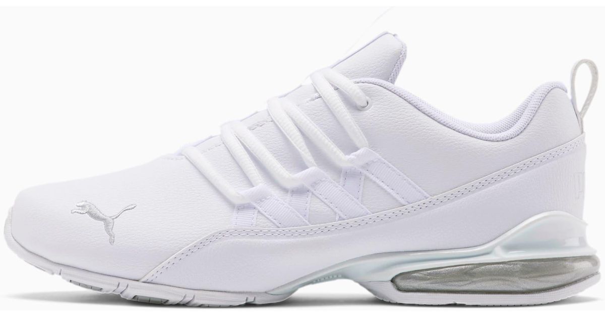 white puma low tops