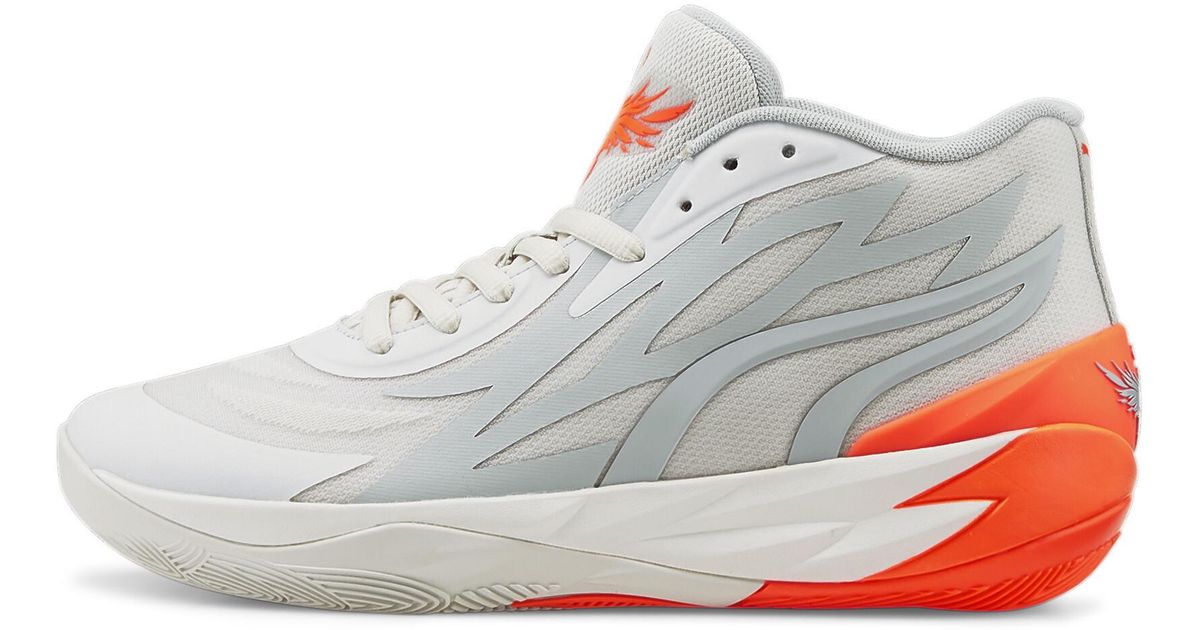 PUMA X Lamelo Ball Mb.02 Gorangé Basketball Shoes in White Lyst