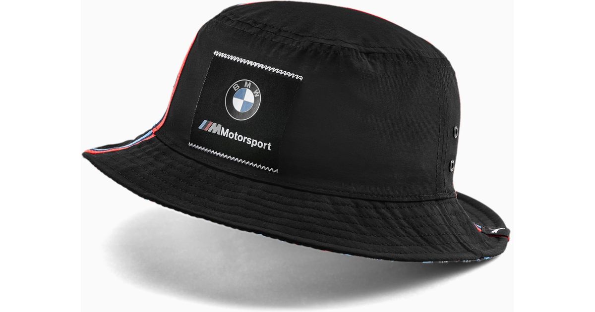 PUMA BMW M Motorsport Bucket Hat in Schwarz | Lyst DE