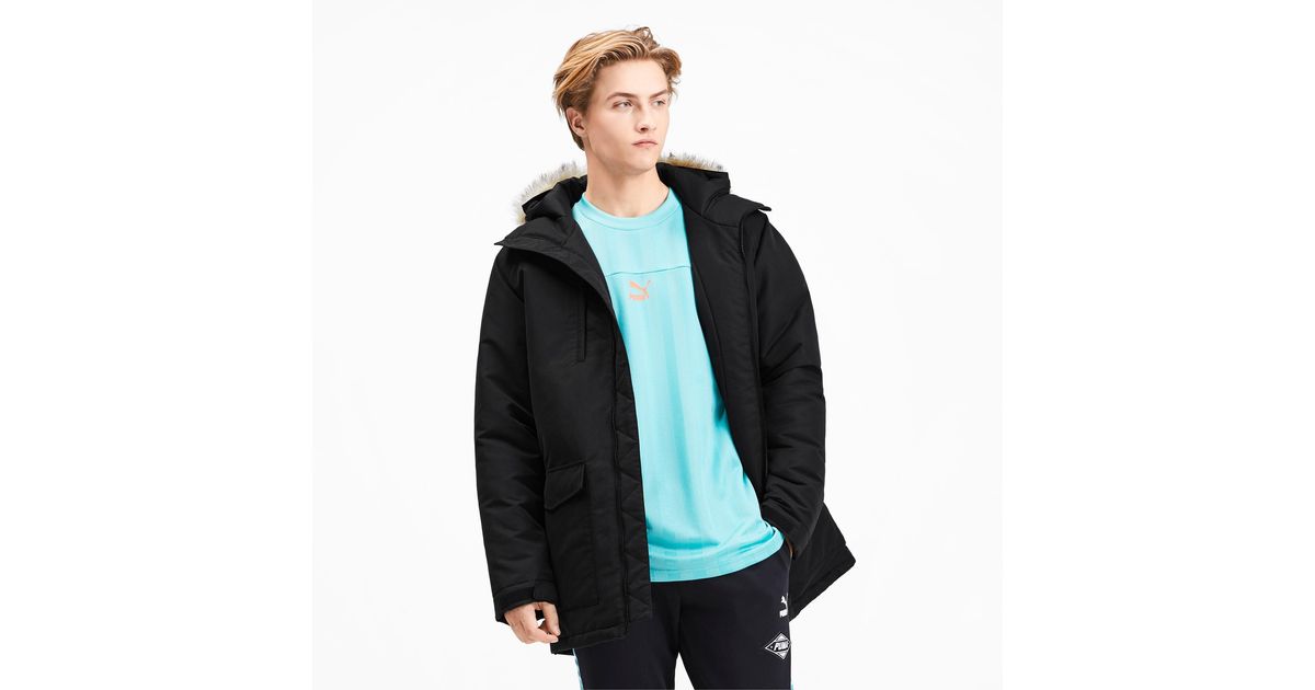puma classics padded jacket