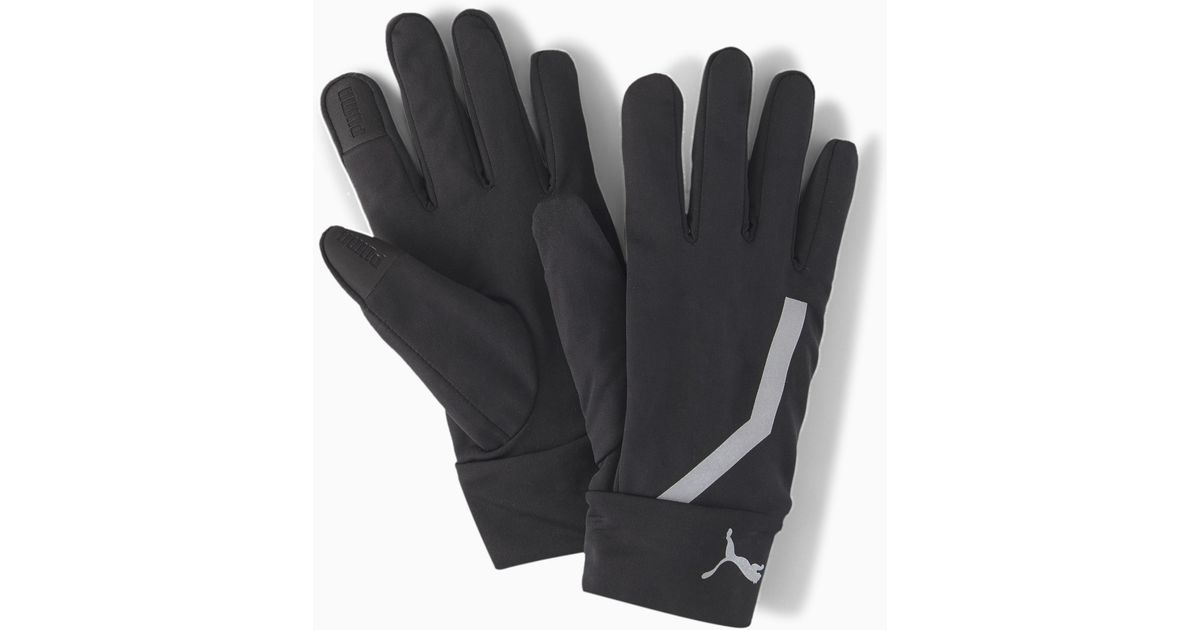 puma running gloves