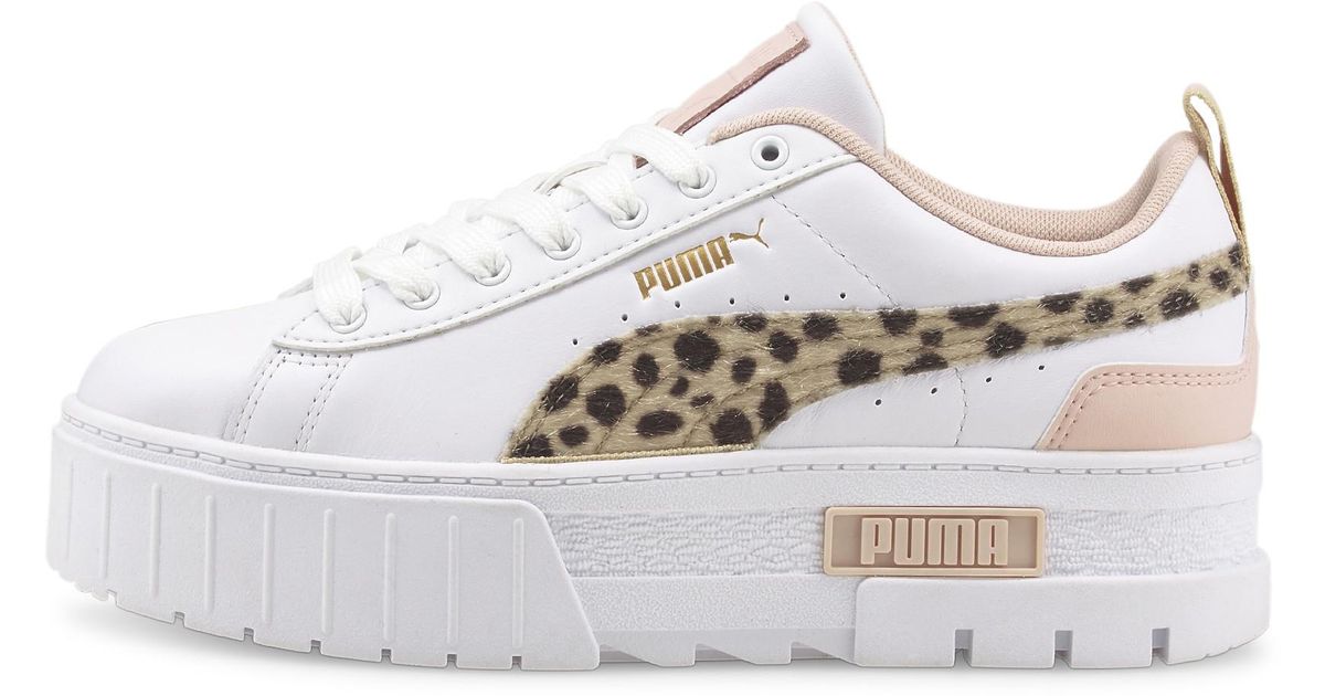 puma platform leopard print