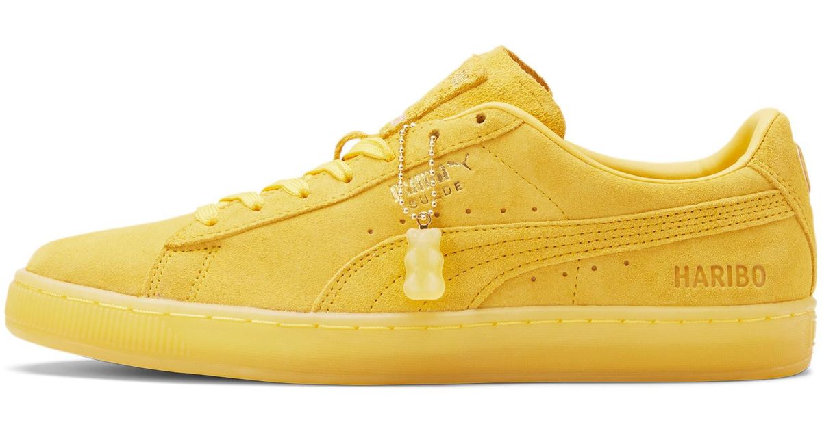 PUMA X Haribo Suede Sneakers in Yellow for Men - Lyst