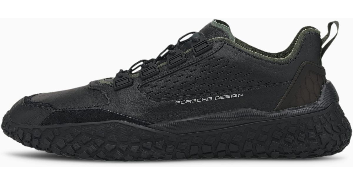PUMA Leather Porsche Design Octn Motorsport Shoes In Black For Men Lyst
