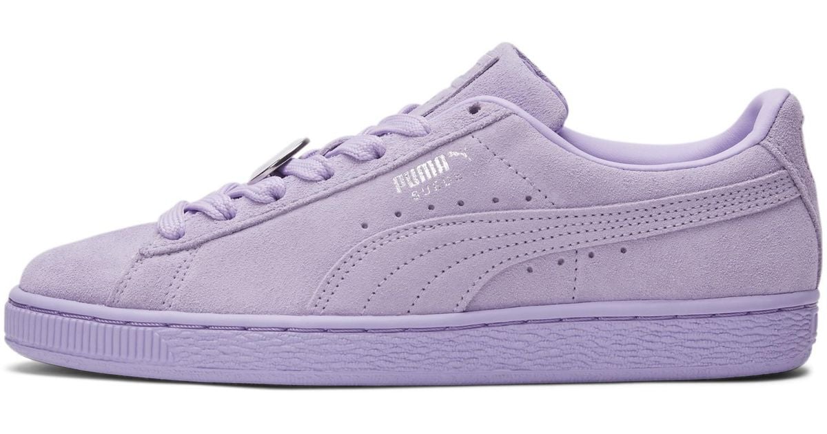PUMA Suede Classic Iwd Sneakers in Light Lavender- Silver (Purple) | Lyst
