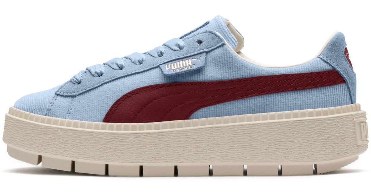 puma platform trace corduroy