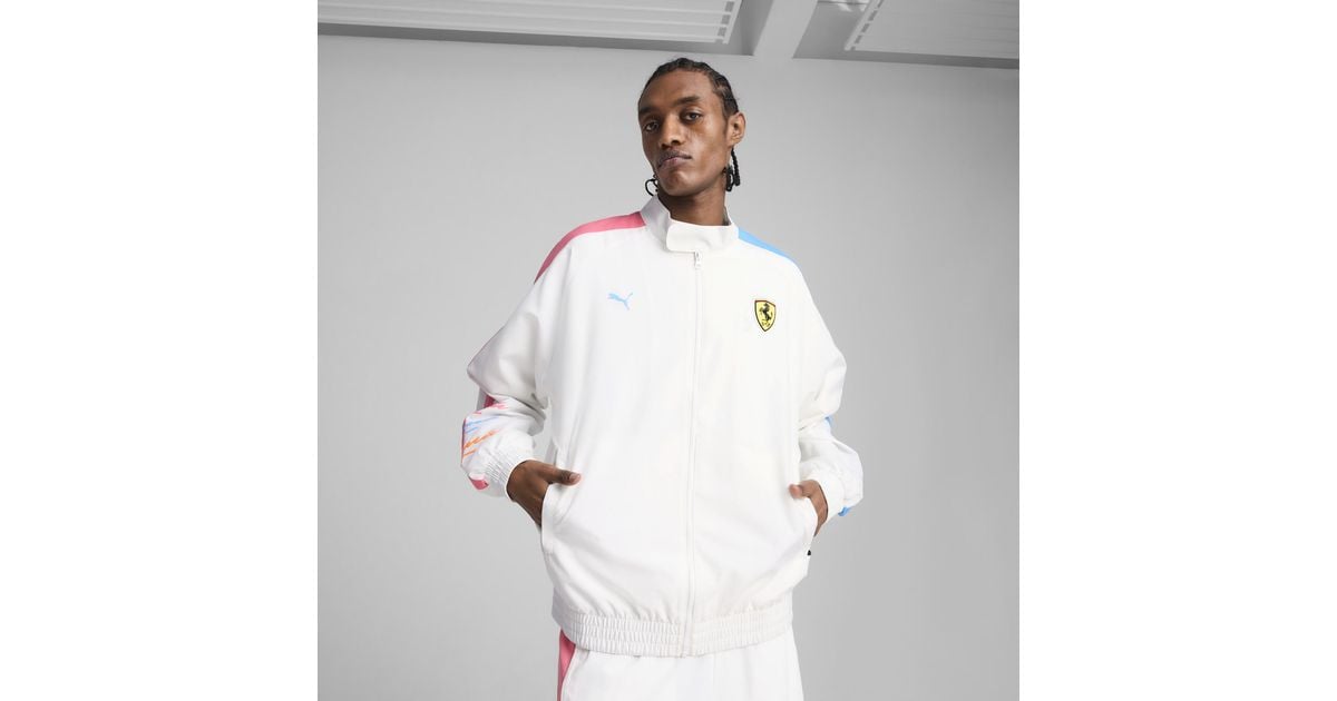 PUMA Scuderia Ferrari Miami Limited Edition T7 Track Jacket in