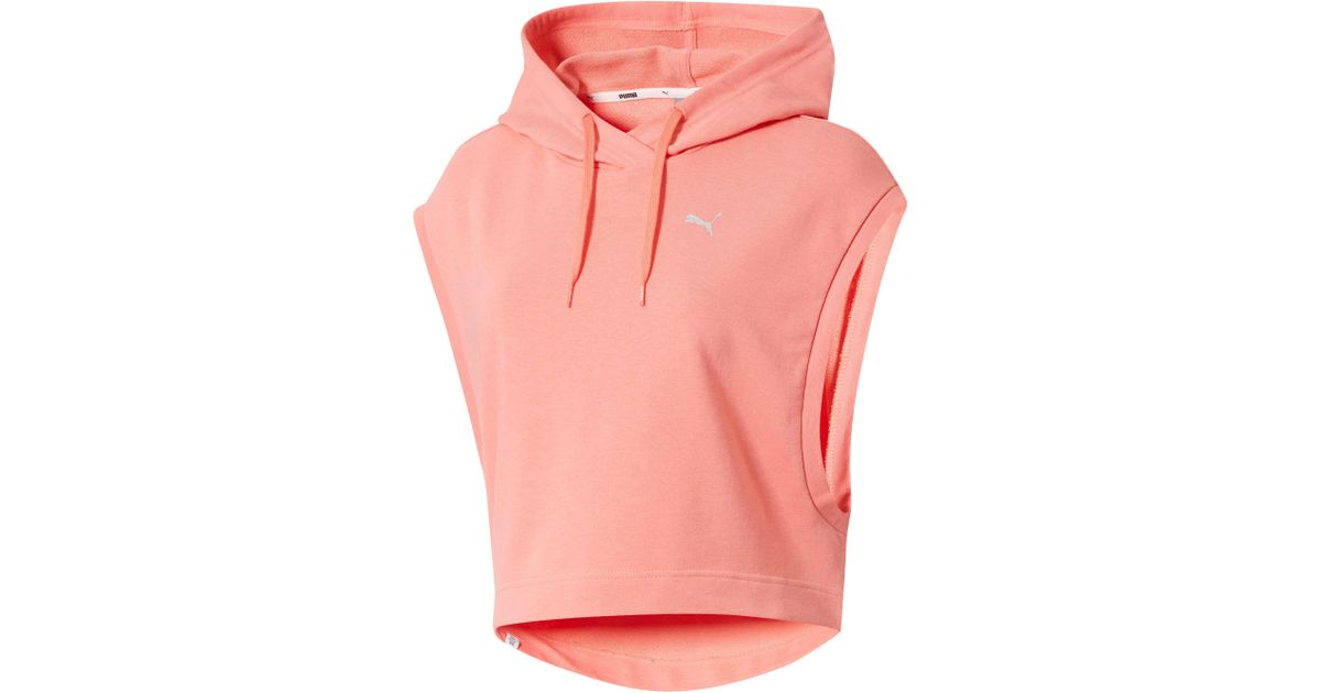 puma sleeveless hoodie
