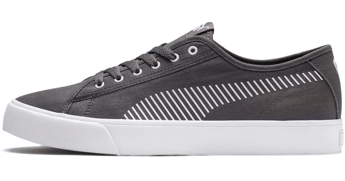 PUMA Canvas Bari Sneakers in Gray for Men - Lyst