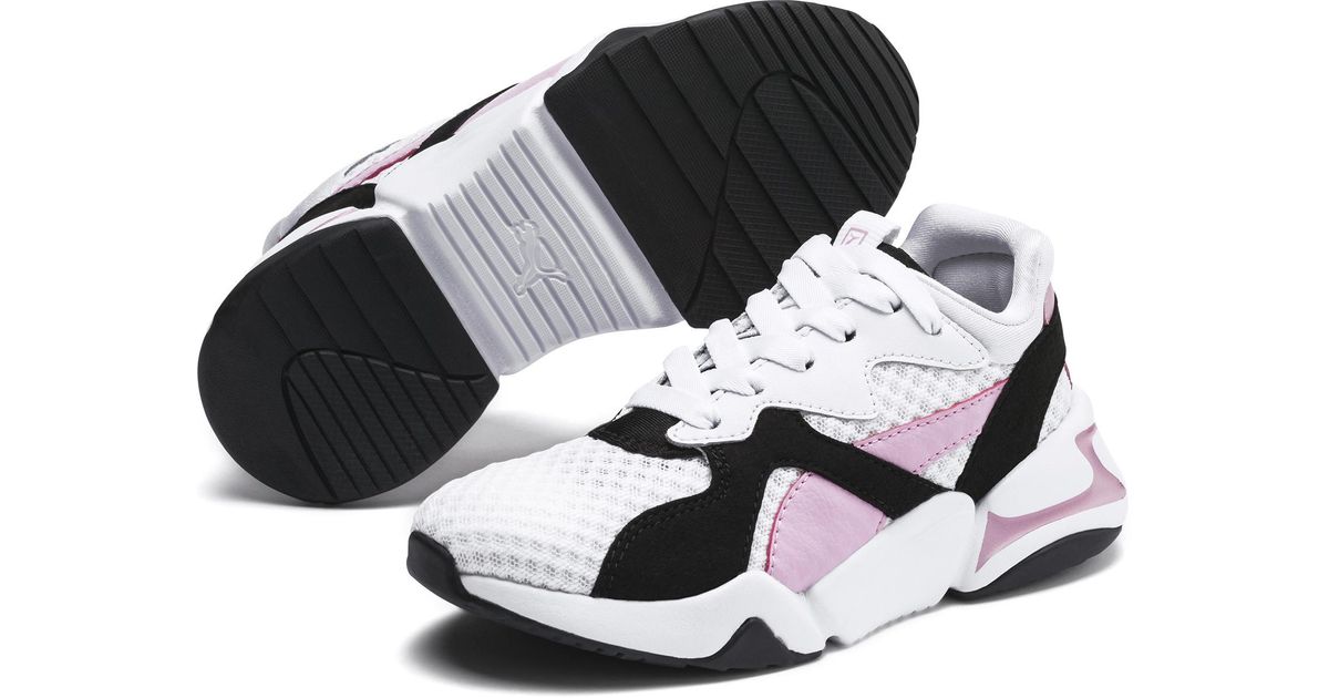 puma nova 90s bloc black