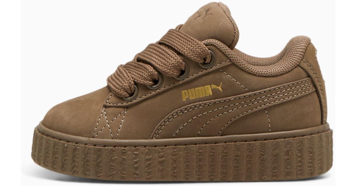 Zapatillas Fenty x Creeper Phatty Earth Tone Infantiles PUMA de color Marron Lyst