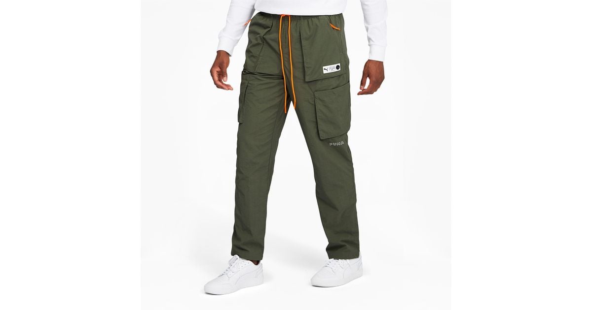 puma men's essentials cargo pants