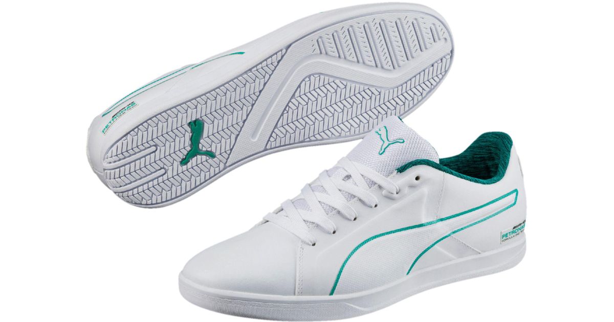 puma mercedes shoes white