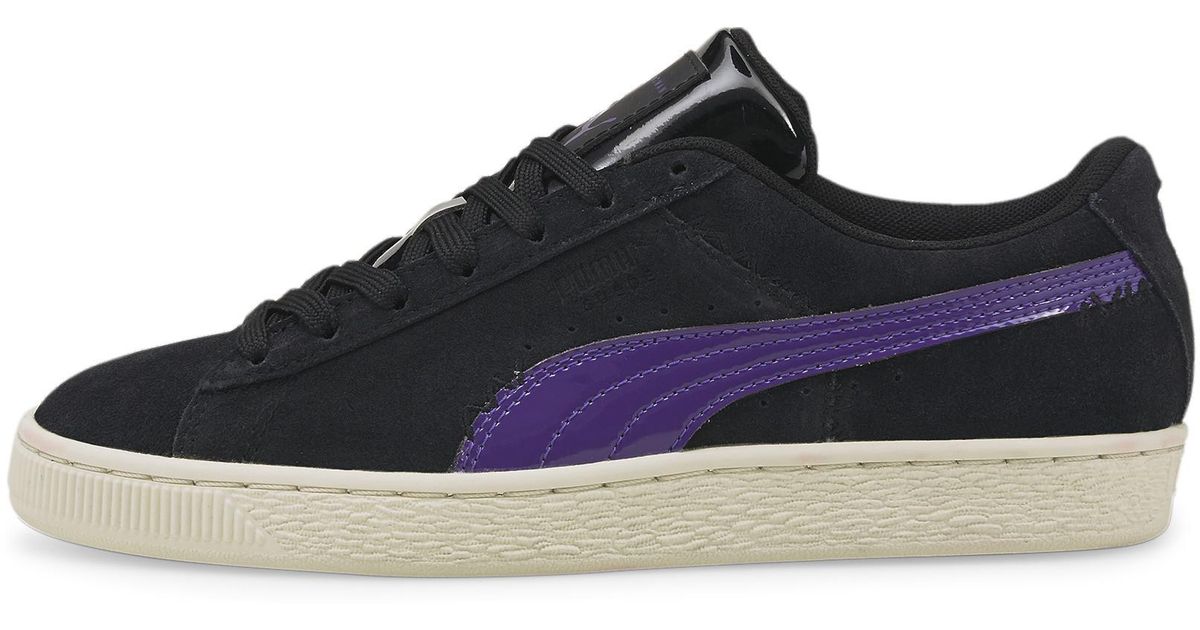 puma suede mono purple