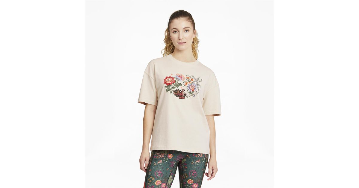 PUMA X Liberty Graphic T-shirt | Lyst