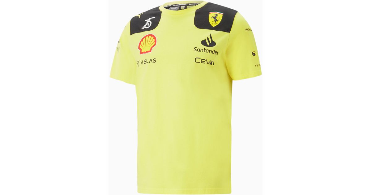 PUMA Scuderia Ferrari Monza Special Edition MotorsportTShirt für in Gelb für Herren Lyst CH