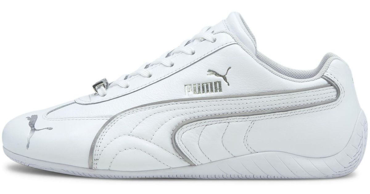 PUMA Leather Speedcat Ls Metallic Driving Shoes Lyst