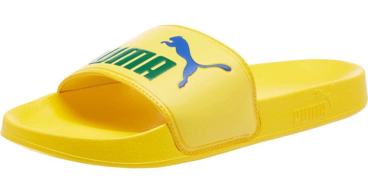 PUMA Synthetic Leadcat Slide Sandals in 