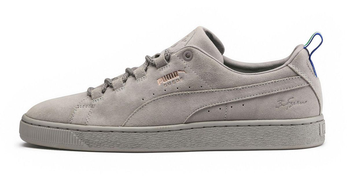 puma suede big sean ash