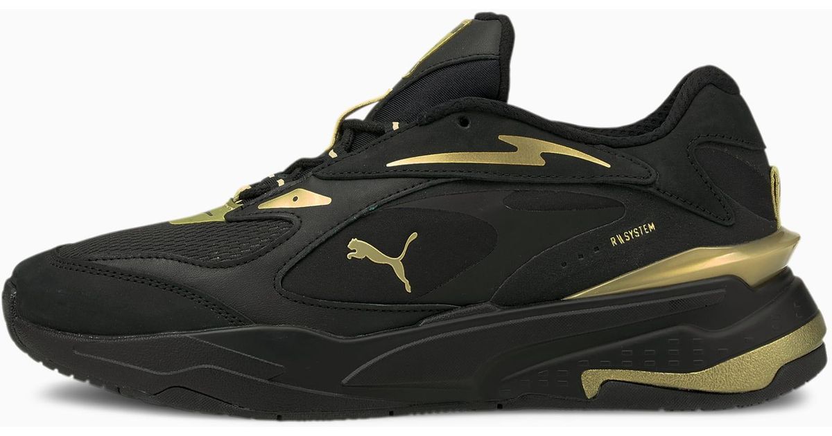 PUMA Rs-fast Metal V2 Sneakers in het Zwart - Lyst