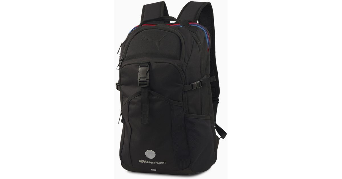 puma bmw bookbag purple