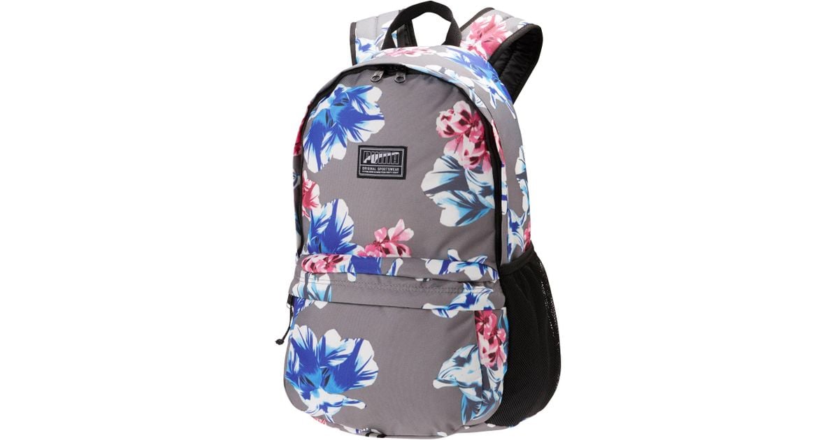 puma academy backpack floral