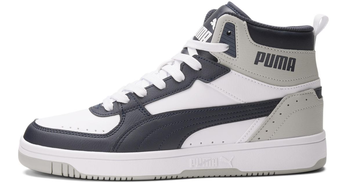 puma rebound joy white black