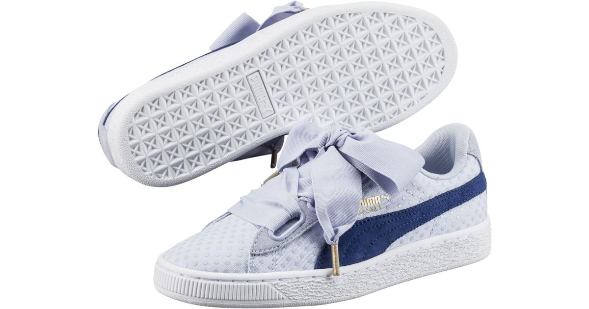 puma basket heart denim puma basket heart denim