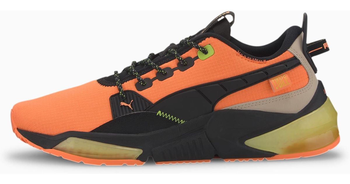 PUMA Rubber X First Mile Lqdcell Optic Training Shoes in Orange for Men |  Lyst