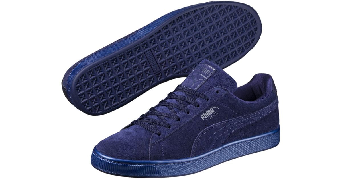 puma suede ocean depths