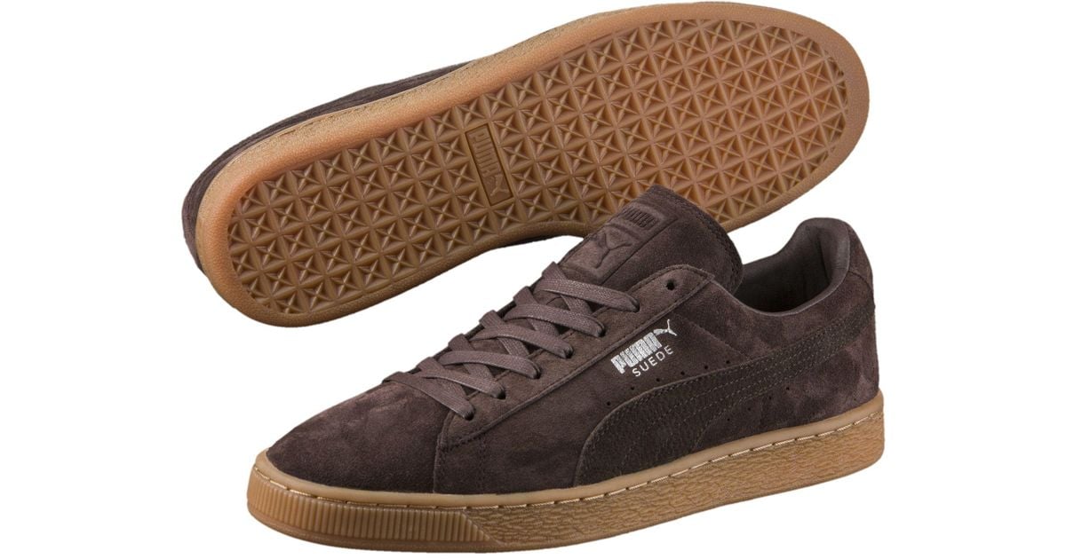 PUMA Suede Classic Citi Men's Sneakers in Black Coffee (Brown) for Men -  Lyst