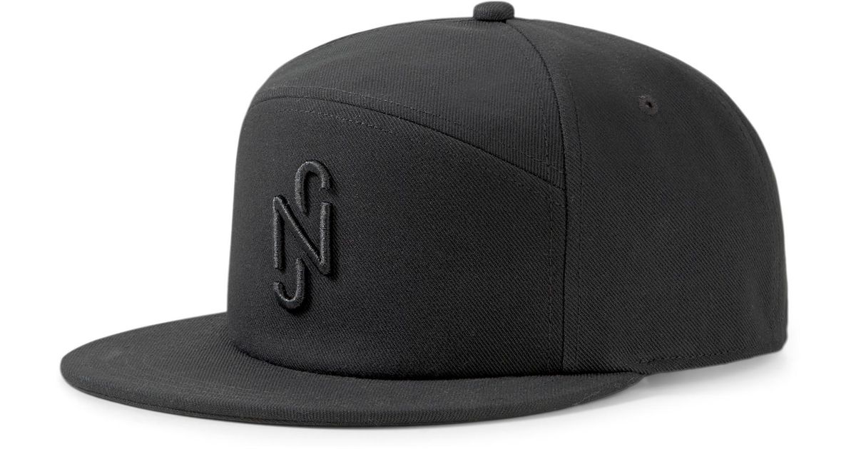 PUMA Neymar Jr. Flat Brim Cap in Black 