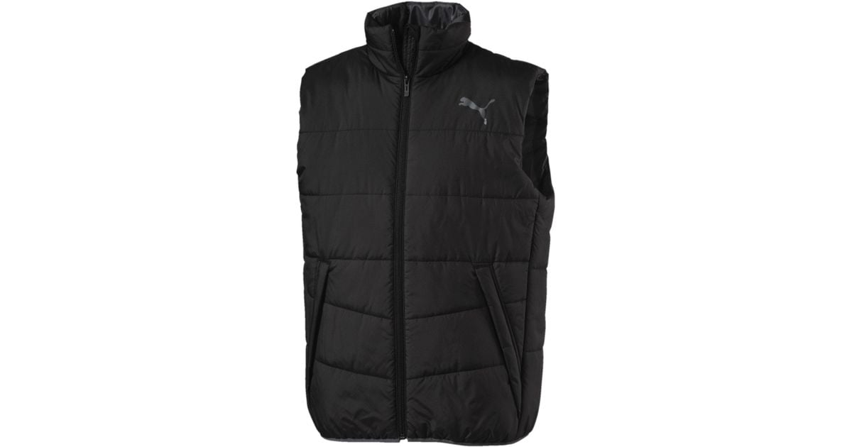 PUMA Synthetic Ess Padded Vest in Black 