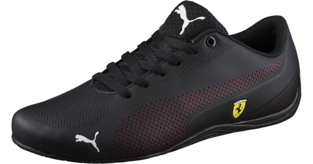 ferrari shoes black