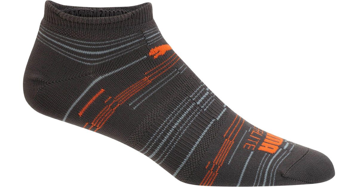 orange puma socks