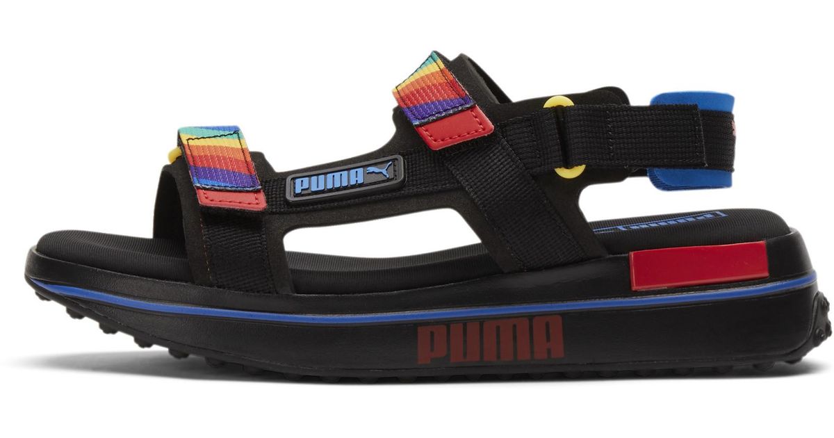 puma future rider rainbow