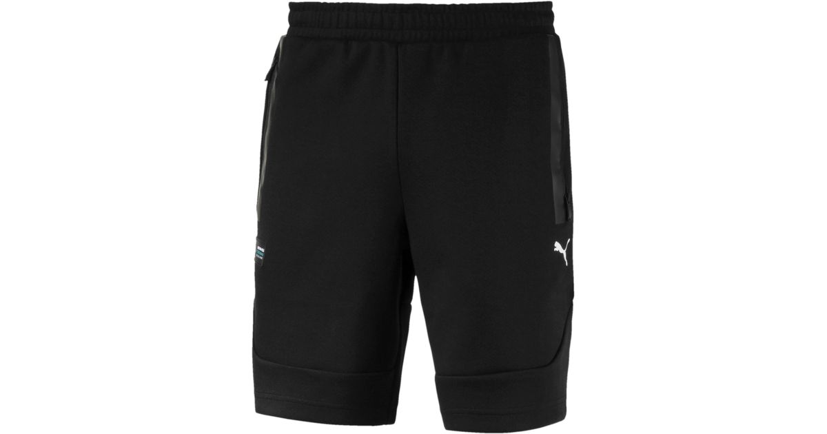 PUMA Synthetic Mercedes Amg Petronas Men's Sweat Shorts in 01 (Black) for  Men - Lyst