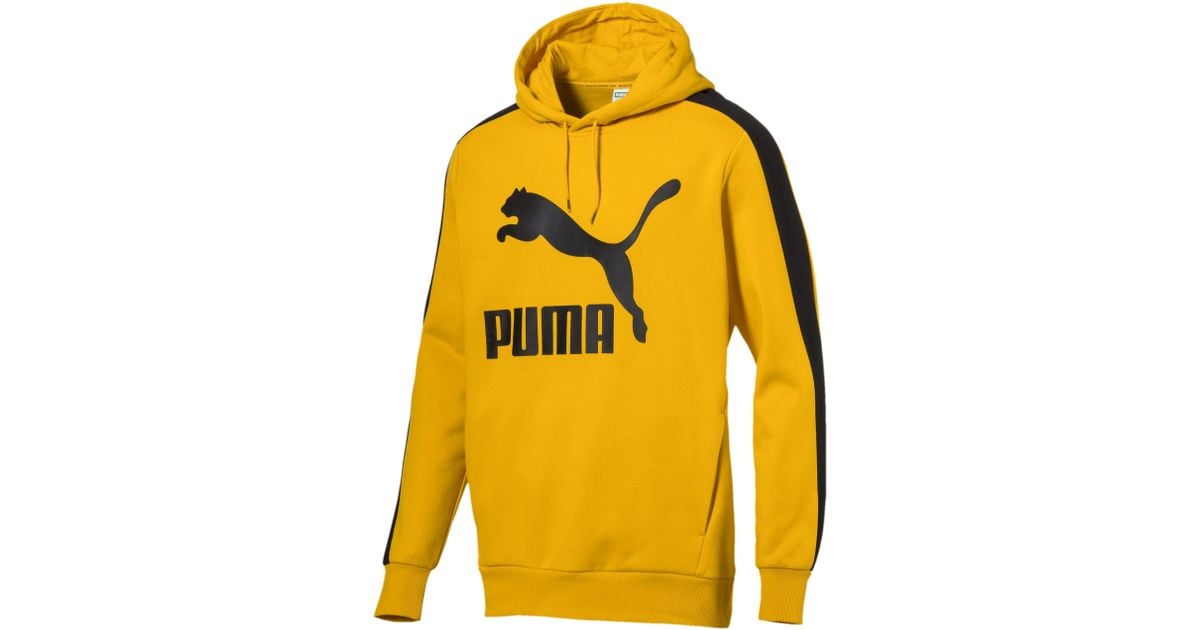 puma t7 tracksuit yellow