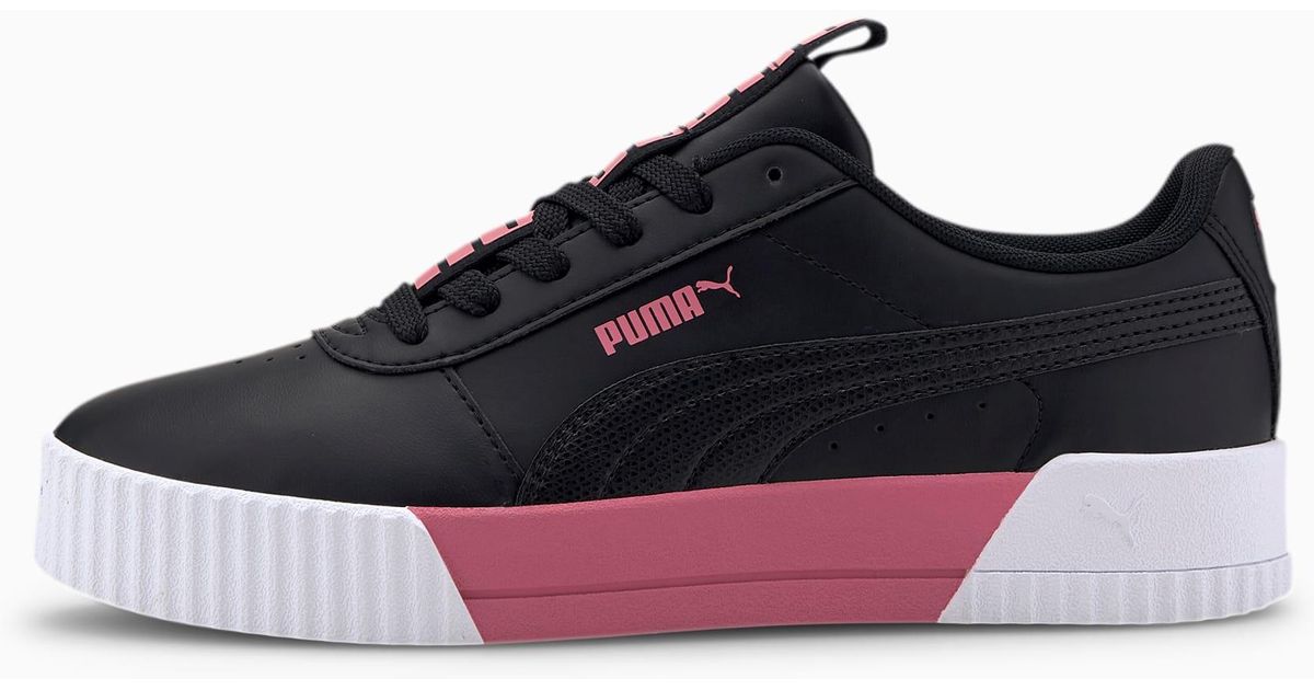 PUMA Synthetic Carina Bold Sneakers in Black - Lyst
