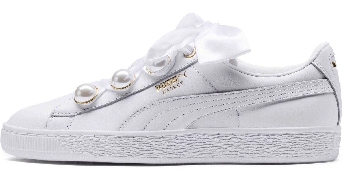 puma basket platform bling junior