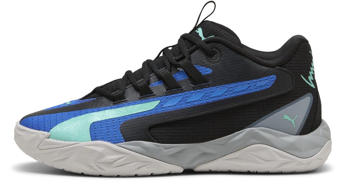 PUMA Dagger 2 Mid Basketball Shoes in Blue for Men | Lyst